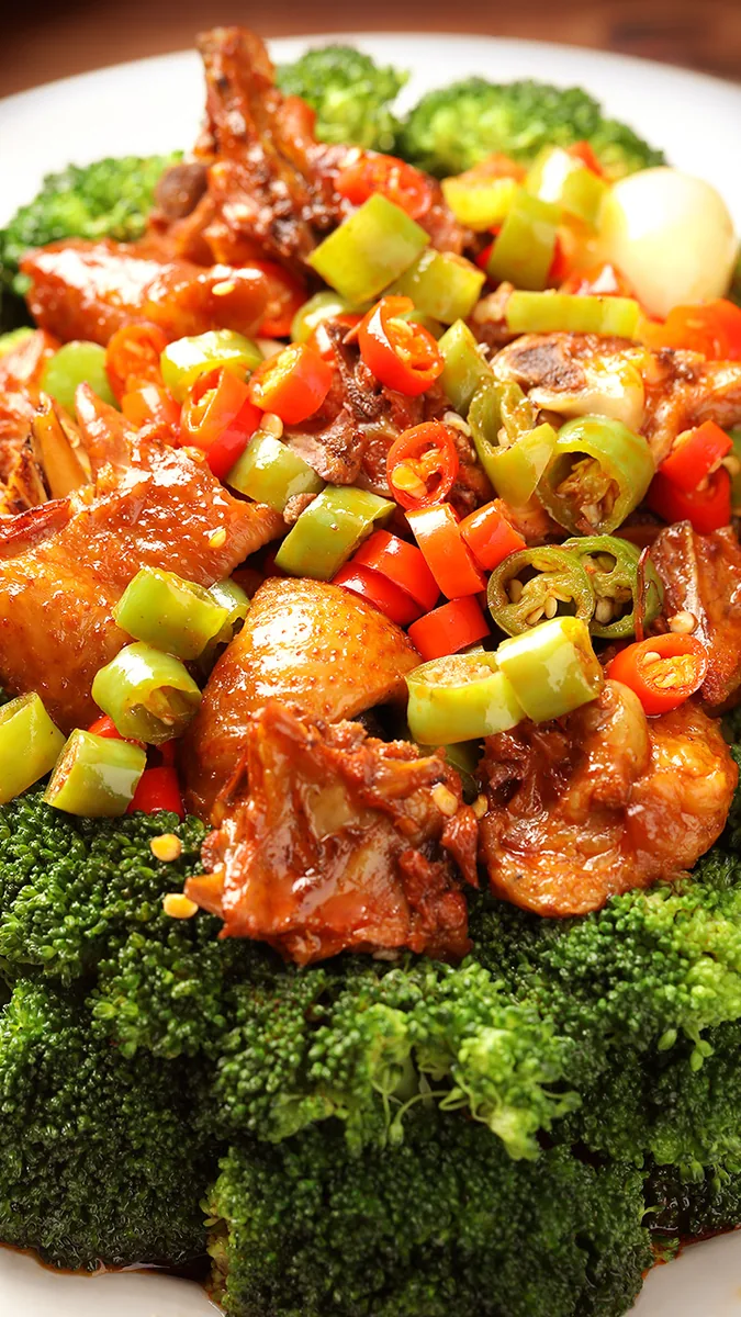 Finished Sichuan dish inspiration