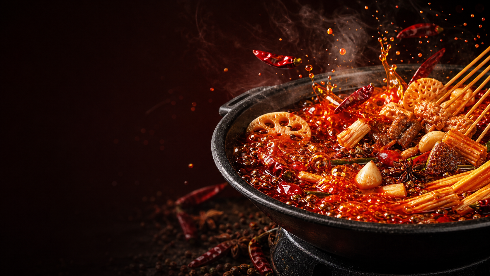 Sichuan hotpot broth