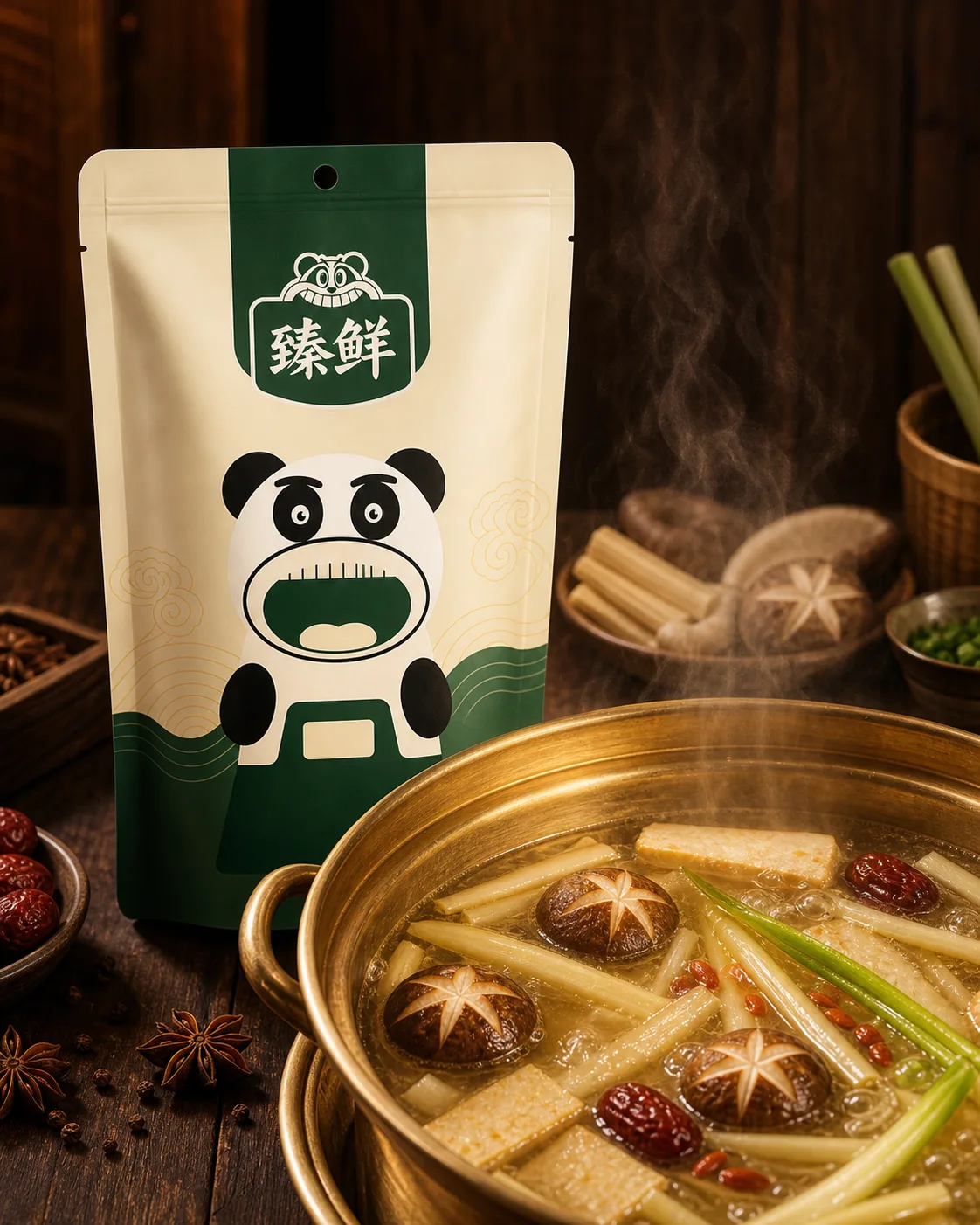 臻鲜清汤火锅底料 Clear Broth Base
